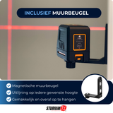 Kreuzlinienlaser LL-A700 - Zwei verstellbare Linien - Roter Laser