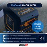Kreuzlinienlaser LL-A1600 - Zwei einstellbare Linien - Grüner Laser - 1000mAh Akku