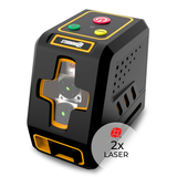 Kreuzlinienlaser LL-A700 - Zwei verstellbare Linien - Roter Laser