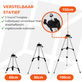 Stativ mit 1/4´´ Gewinde - Drehbar bis 360° - Einstellbar bis 1,5M