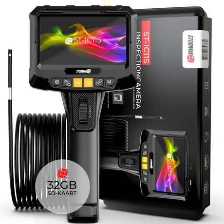 Inspection camera ST-IC11S - Endoscope with steerable lens - Two cameras - 1.5 Meter cable